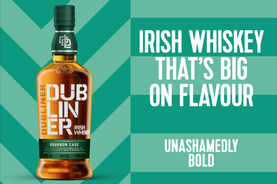 The Dubliner Irish Whiskey NEW 1/2